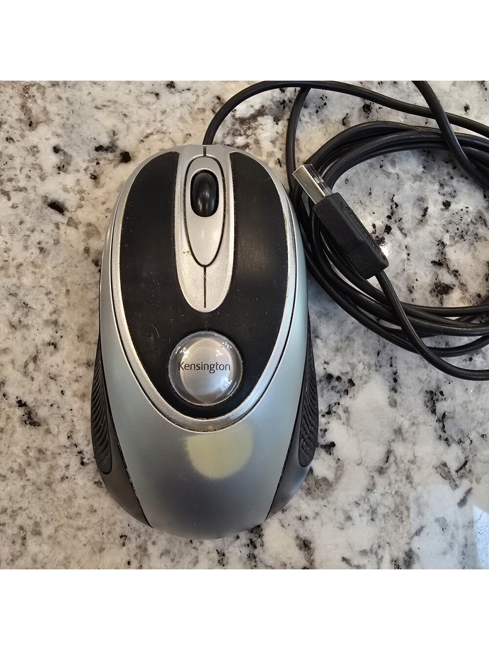 Kensington PilotMouse Optical Pro Wired Mouse Med/Large Ergonomic Tested/ Works